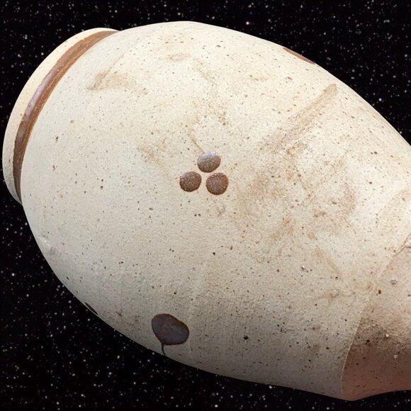 Vintage Mexican Folk Art Pottery Tonala Small Bud Vase 5”T 2”W - Picture 8 of 8